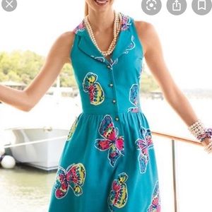 Lilly Pulitzer Sherlynn Butterfly Dress